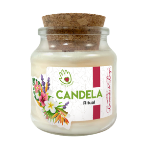 Candela Ritual con tappo in sughero