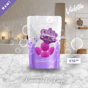Bombette da bagno alla lavanda