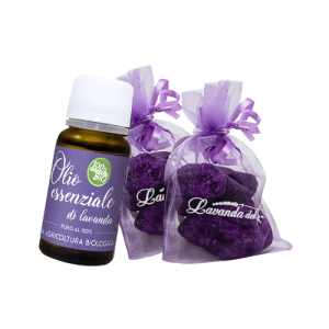 Sacchetti in organza con Pomici e Essenza alla Lavanda
