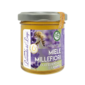 Miele Millefiori con Olio Essenziale di Lavanda