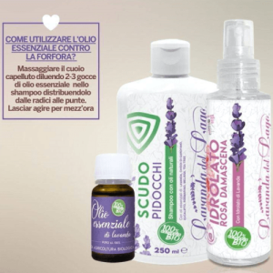 Set capelli forfora e sudore